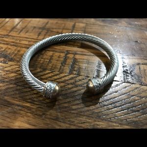David Yurman style cable bracelet